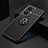 Coque Ultra Fine Silicone Souple Housse Etui avec Support Bague Anneau Aimante Magnetique SD1 pour OnePlus Nord CE 3 Lite 5G Noir