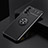 Coque Ultra Fine Silicone Souple Housse Etui avec Support Bague Anneau Aimante Magnetique SD1 pour Realme GT 5G Noir