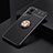 Coque Ultra Fine Silicone Souple Housse Etui avec Support Bague Anneau Aimante Magnetique SD1 pour Vivo X60 Pro 5G Petit