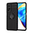 Coque Ultra Fine Silicone Souple Housse Etui avec Support Bague Anneau Aimante Magnetique SD1 pour Xiaomi Redmi K30S 5G Noir