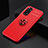 Coque Ultra Fine Silicone Souple Housse Etui avec Support Bague Anneau Aimante Magnetique SD1 pour Xiaomi Redmi Note 11 4G (2022) Petit