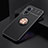 Coque Ultra Fine Silicone Souple Housse Etui avec Support Bague Anneau Aimante Magnetique SD2 pour Huawei Honor X5 Plus Petit