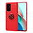 Coque Ultra Fine Silicone Souple Housse Etui avec Support Bague Anneau Aimante Magnetique SD2 pour OnePlus 9 5G Petit