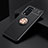 Coque Ultra Fine Silicone Souple Housse Etui avec Support Bague Anneau Aimante Magnetique SD2 pour OnePlus 9 Pro 5G Petit