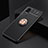 Coque Ultra Fine Silicone Souple Housse Etui avec Support Bague Anneau Aimante Magnetique SD2 pour Xiaomi Civi 1S 5G Or et Noir