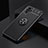 Coque Ultra Fine Silicone Souple Housse Etui avec Support Bague Anneau Aimante Magnetique SD2 pour Xiaomi Poco M5S Noir