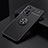 Coque Ultra Fine Silicone Souple Housse Etui avec Support Bague Anneau Aimante Magnetique SD2 pour Xiaomi Poco X4 NFC Noir