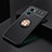 Coque Ultra Fine Silicone Souple Housse Etui avec Support Bague Anneau Aimante Magnetique SD2 pour Xiaomi Redmi 10 Prime Plus 5G Or et Noir