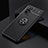 Coque Ultra Fine Silicone Souple Housse Etui avec Support Bague Anneau Aimante Magnetique SD2 pour Xiaomi Redmi Note 10 Pro 4G Noir