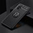 Coque Ultra Fine Silicone Souple Housse Etui avec Support Bague Anneau Aimante Magnetique SD2 pour Xiaomi Redmi Note 10 Pro Max Noir