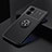 Coque Ultra Fine Silicone Souple Housse Etui avec Support Bague Anneau Aimante Magnetique SD2 pour Xiaomi Redmi Note 11R 5G Noir