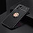 Coque Ultra Fine Silicone Souple Housse Etui avec Support Bague Anneau Aimante Magnetique SD2 pour Xiaomi Redmi Note 12S Or et Noir