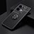 Coque Ultra Fine Silicone Souple Housse Etui avec Support Bague Anneau Aimante Magnetique SD2 pour Xiaomi Redmi Note 13 5G Noir