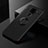 Coque Ultra Fine Silicone Souple Housse Etui avec Support Bague Anneau Aimante Magnetique SD2 pour Xiaomi Redmi Note 9 Noir