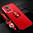 Coque Ultra Fine Silicone Souple Housse Etui avec Support Bague Anneau Aimante Magnetique SD3 pour OnePlus 10R 5G Petit