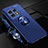 Coque Ultra Fine Silicone Souple Housse Etui avec Support Bague Anneau Aimante Magnetique SD3 pour OnePlus 11R 5G Bleu