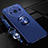 Coque Ultra Fine Silicone Souple Housse Etui avec Support Bague Anneau Aimante Magnetique SD3 pour Realme 11 Pro+ Plus 5G Bleu