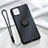 Coque Ultra Fine Silicone Souple Housse Etui avec Support Bague Anneau Aimante Magnetique T01 pour Apple iPhone 11 Petit