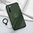 Coque Ultra Fine Silicone Souple Housse Etui avec Support Bague Anneau Aimante Magnetique T01 pour Oppo A91 Petit