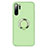 Coque Ultra Fine Silicone Souple Housse Etui avec Support Bague Anneau Aimante Magnetique T02 pour Huawei P30 Pro New Edition Vert