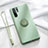 Coque Ultra Fine Silicone Souple Housse Etui avec Support Bague Anneau Aimante Magnetique T03 pour Huawei P30 Pro New Edition Vert