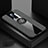 Coque Ultra Fine Silicone Souple Housse Etui avec Support Bague Anneau Aimante Magnetique T03 pour Oppo RX17 Pro Gris