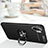 Coque Ultra Fine Silicone Souple Housse Etui avec Support Bague Anneau Aimante Magnetique T03 pour Samsung Galaxy Note 10 Plus 5G Petit