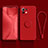 Coque Ultra Fine Silicone Souple Housse Etui avec Support Bague Anneau Aimante Magnetique T03 pour Xiaomi Mi 11 Lite 4G Rouge