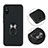 Coque Ultra Fine Silicone Souple Housse Etui avec Support Bague Anneau Aimante Magnetique T03 pour Xiaomi Redmi 9A Petit