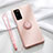 Coque Ultra Fine Silicone Souple Housse Etui avec Support Bague Anneau Aimante Magnetique T04 pour Huawei Honor V30 5G Petit