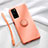 Coque Ultra Fine Silicone Souple Housse Etui avec Support Bague Anneau Aimante Magnetique T04 pour Huawei Honor V30 5G Petit