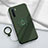 Coque Ultra Fine Silicone Souple Housse Etui avec Support Bague Anneau Aimante Magnetique T04 pour Oppo A91 Petit