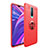 Coque Ultra Fine Silicone Souple Housse Etui avec Support Bague Anneau Aimante Magnetique T05 pour Oppo R17 Pro Rouge