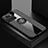 Coque Ultra Fine Silicone Souple Housse Etui avec Support Bague Anneau Aimante Magnetique X01L pour OnePlus 10R 5G Gris