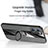 Coque Ultra Fine Silicone Souple Housse Etui avec Support Bague Anneau Aimante Magnetique X01L pour OnePlus Nord CE 2 5G Petit