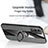 Coque Ultra Fine Silicone Souple Housse Etui avec Support Bague Anneau Aimante Magnetique X01L pour Oppo A93s 5G Petit