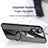 Coque Ultra Fine Silicone Souple Housse Etui avec Support Bague Anneau Aimante Magnetique X01L pour Oppo F21 Pro 5G Petit