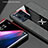 Coque Ultra Fine Silicone Souple Housse Etui avec Support Bague Anneau Aimante Magnetique X01L pour Oppo Find X3 Pro 5G Petit