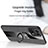 Coque Ultra Fine Silicone Souple Housse Etui avec Support Bague Anneau Aimante Magnetique X01L pour Oppo Find X5 Pro 5G Petit