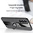 Coque Ultra Fine Silicone Souple Housse Etui avec Support Bague Anneau Aimante Magnetique X01L pour Realme GT Master 5G Petit