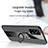 Coque Ultra Fine Silicone Souple Housse Etui avec Support Bague Anneau Aimante Magnetique X01L pour Realme GT Neo 2T 5G Petit