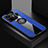Coque Ultra Fine Silicone Souple Housse Etui avec Support Bague Anneau Aimante Magnetique X01L pour Realme GT Neo6 5G Bleu