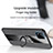 Coque Ultra Fine Silicone Souple Housse Etui avec Support Bague Anneau Aimante Magnetique X01L pour Realme Narzo 50i Petit