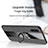 Coque Ultra Fine Silicone Souple Housse Etui avec Support Bague Anneau Aimante Magnetique X01L pour Samsung Galaxy A30S Petit