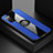 Coque Ultra Fine Silicone Souple Housse Etui avec Support Bague Anneau Aimante Magnetique X01L pour Samsung Galaxy S20 FE (2022) 5G Bleu