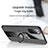 Coque Ultra Fine Silicone Souple Housse Etui avec Support Bague Anneau Aimante Magnetique X01L pour Samsung Galaxy S20 FE 5G Petit