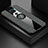 Coque Ultra Fine Silicone Souple Housse Etui avec Support Bague Anneau Aimante Magnetique X01L pour Xiaomi Redmi 10X 4G Gris