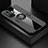 Coque Ultra Fine Silicone Souple Housse Etui avec Support Bague Anneau Aimante Magnetique X01L pour Xiaomi Redmi K50 Gaming 5G Gris