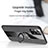 Coque Ultra Fine Silicone Souple Housse Etui avec Support Bague Anneau Aimante Magnetique X02L pour Samsung Galaxy A52s 5G Petit