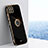 Coque Ultra Fine Silicone Souple Housse Etui avec Support Bague Anneau Aimante Magnetique XL1 pour Huawei Honor X8 5G Noir